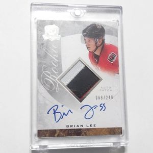 Brian Lee Rookie Card UD THE CUP Hockey 2008/09 Ottawa Senators 069/249